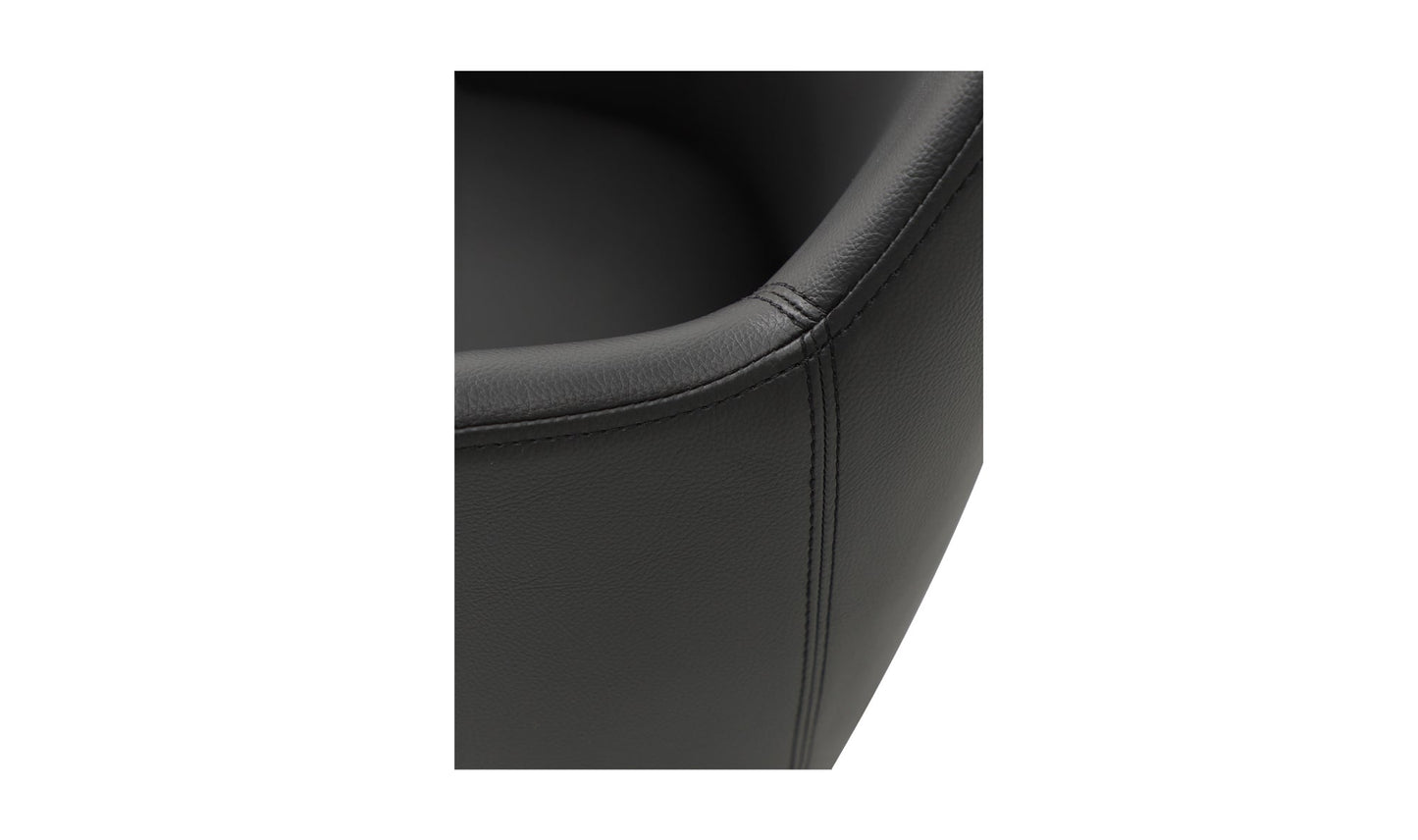 Moe's Home Collection Morris Office Chair Black Morris Office Chair Black