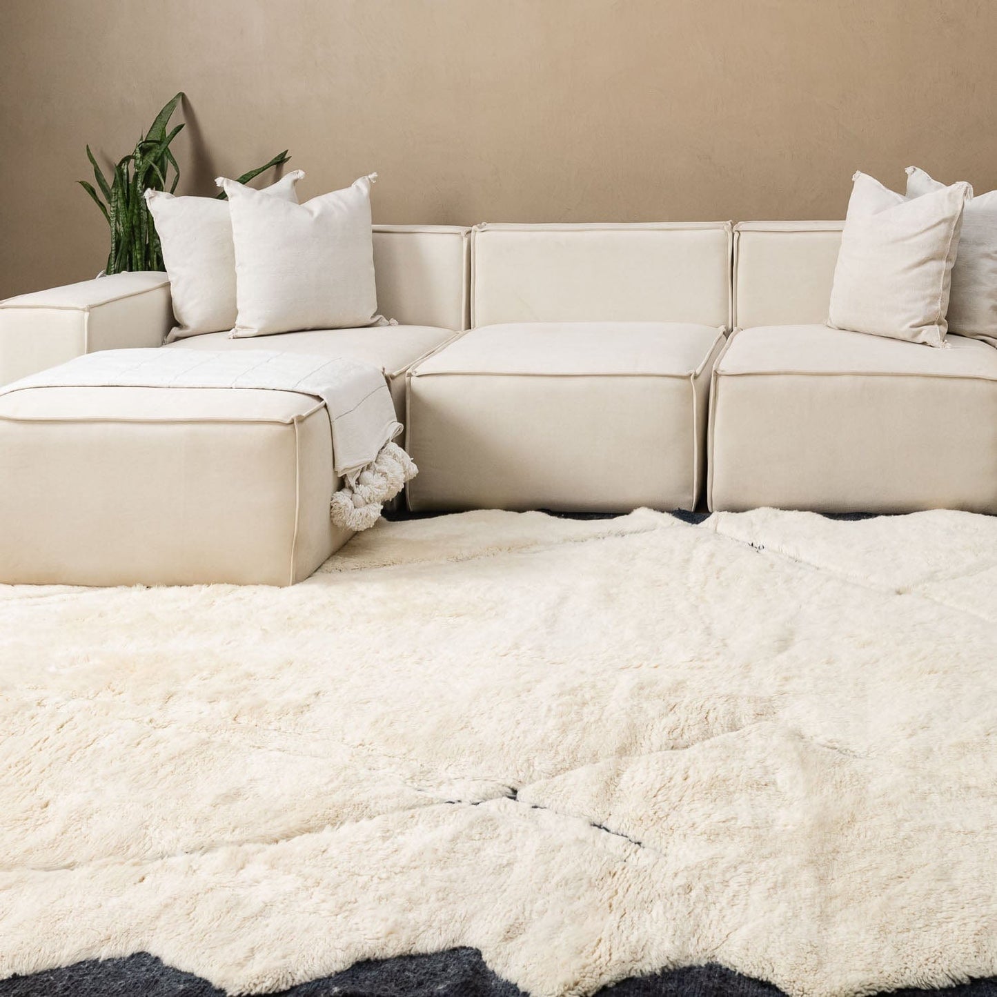 Benisouk mrirt rug Fertile Valley - Luxury Shag Moroccan Rug Fertile Valley - Luxury Shag Moroccan Rug