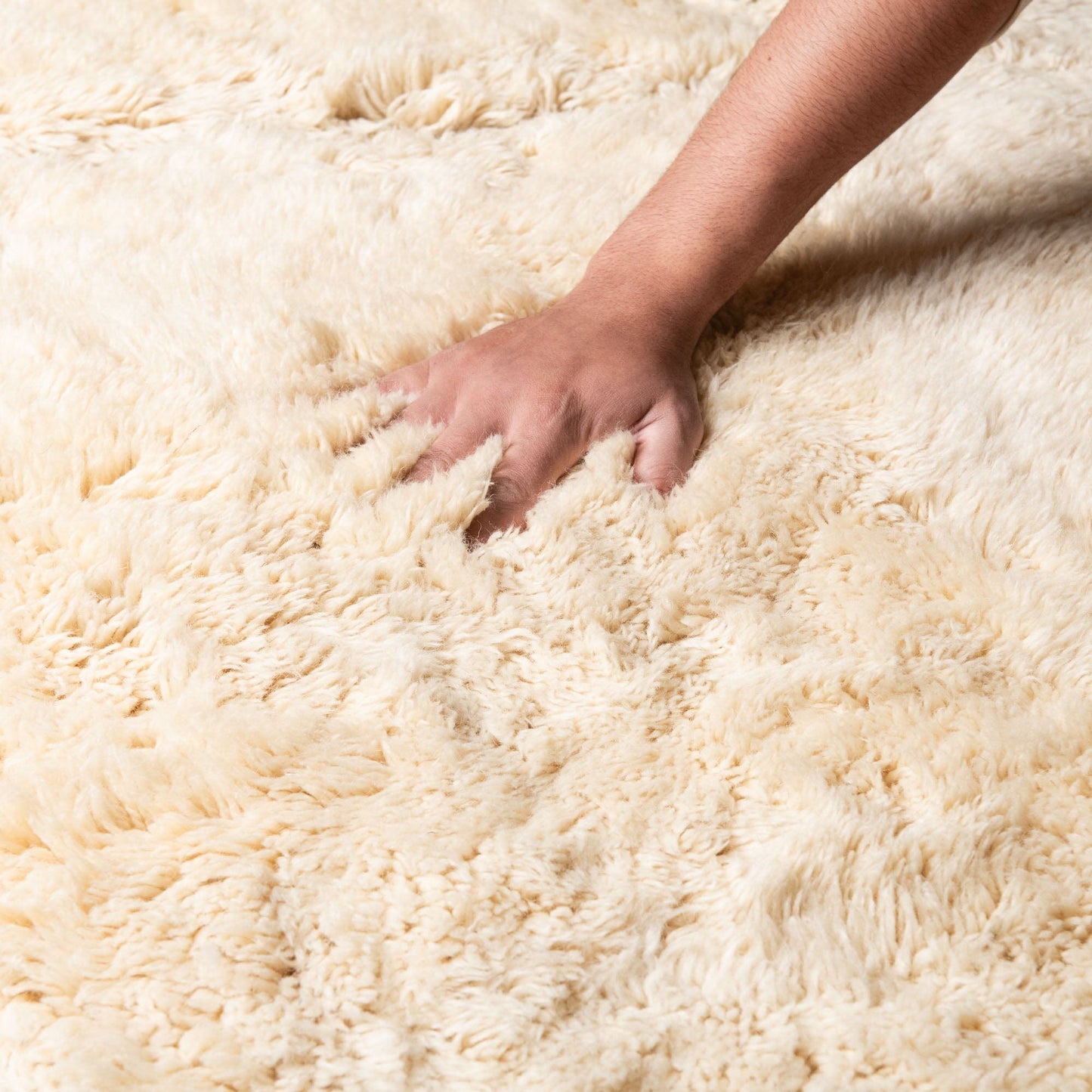 Benisouk mrirt rug Serenity Peaks - Luxury Shag Moroccan Rug Serenity Peaks - Luxury Shag Moroccan Rug