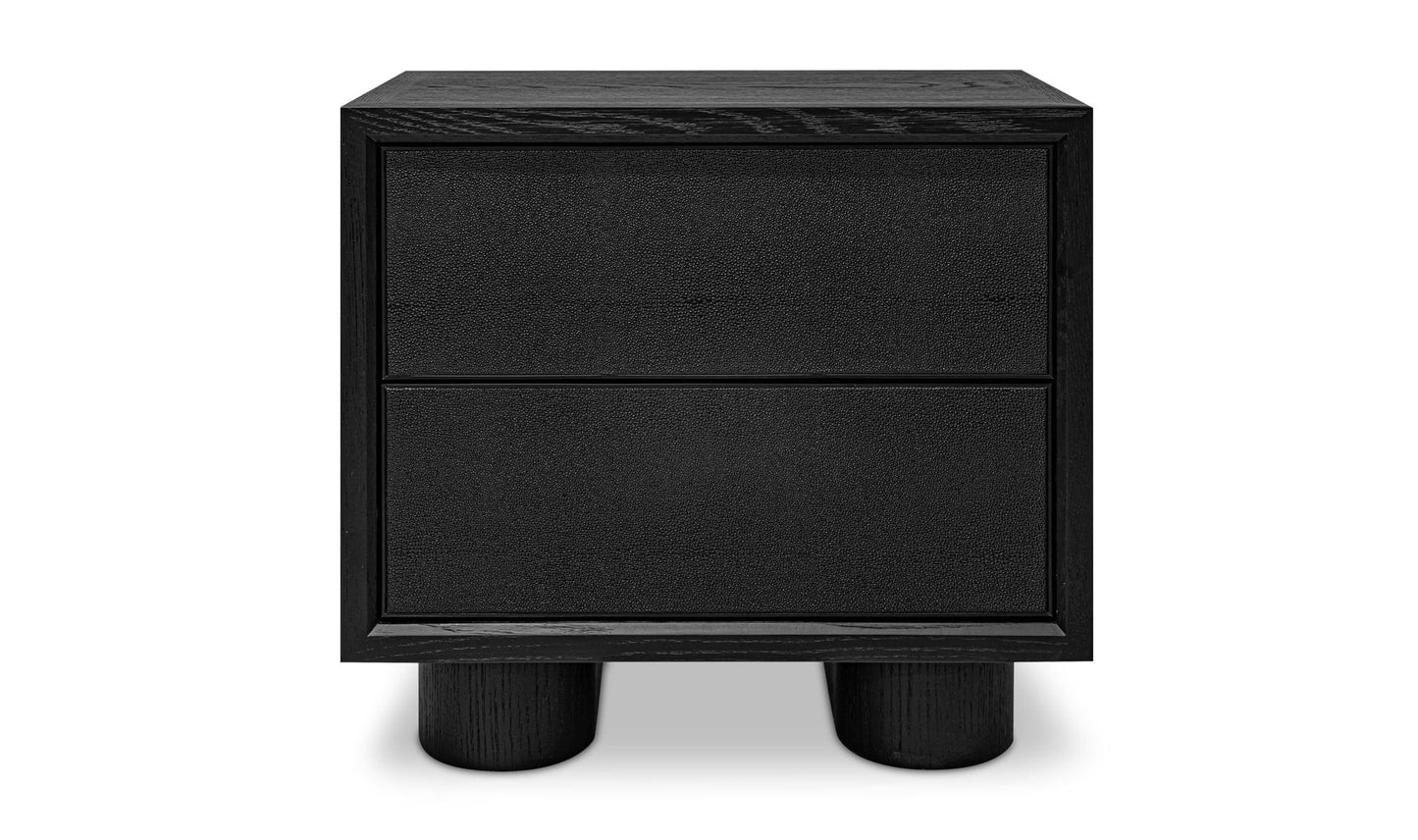 Moe's Home Collection Nightstands Marcelle Nightstand Black Marcelle Nightstand Black