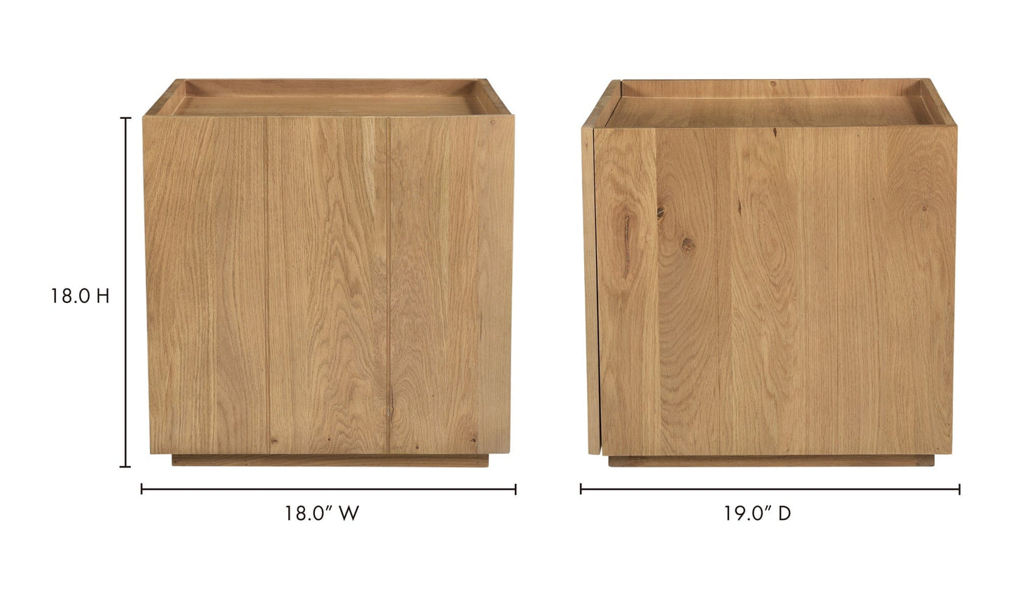 Moe's Home Collection Nightstands Plank Nightstand Plank Nightstand