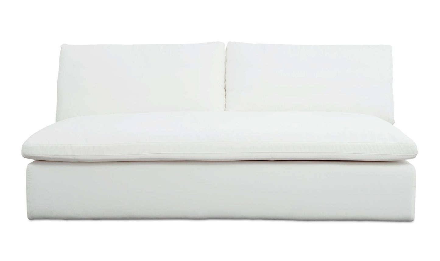 Moe's Home Collection Outdoor Sofas Miles Outdoor Sofa White Miles Outdoor Sofa White