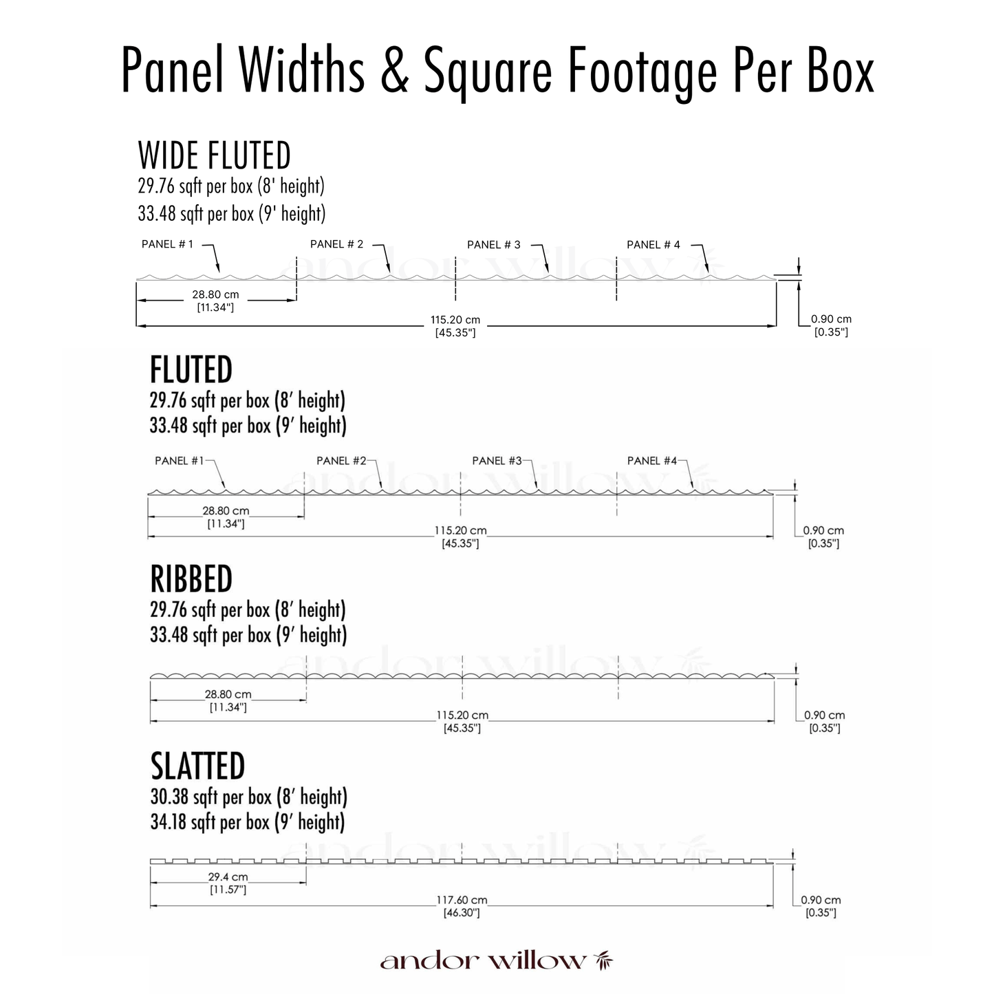 andor willow Paintable Ribbed Wall Panels Paintable Ribbed Wall Panels