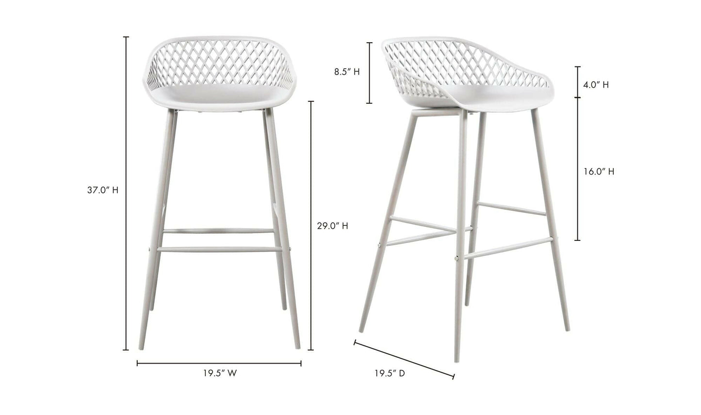 Moe's PIAZZA OUTDOOR BARSTOOL-SET OF TWO
