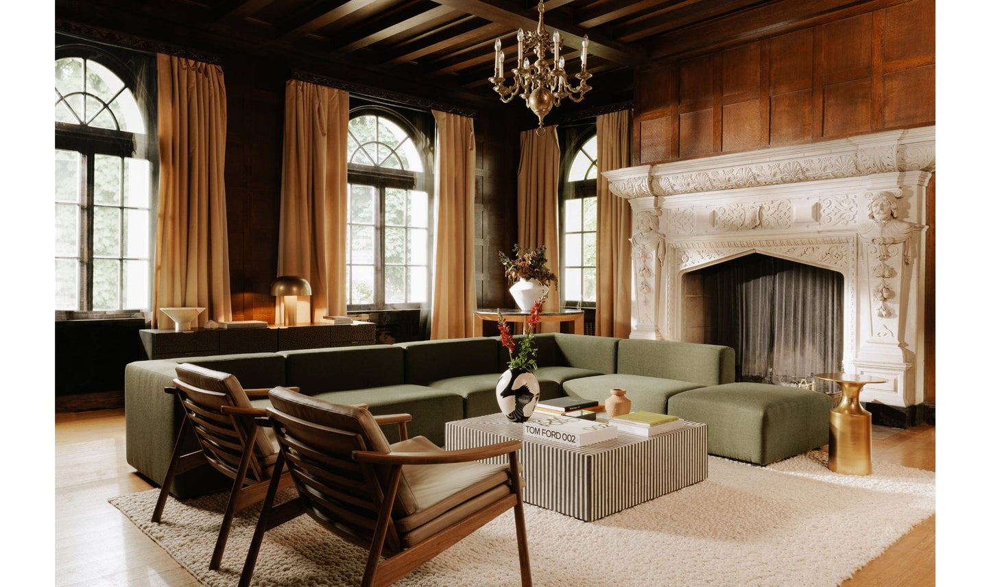 The Carpentry Shop Co. Rassa Polished Gold Accent Table Rassa Polished Gold Accent Table