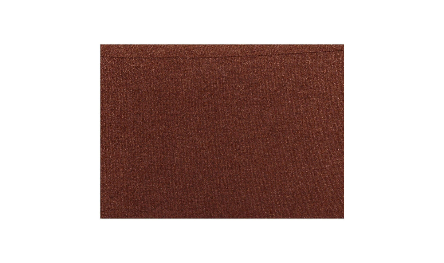 Moe's ROMAN L-SHAPED SECTIONAL- RUST