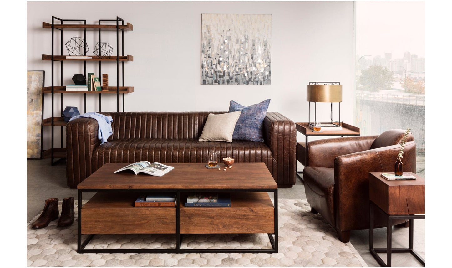 The Carpentry Shop Co. Salzburg Club Chair Dark Brown Leather Salzburg Club Chair Dark Brown Leather