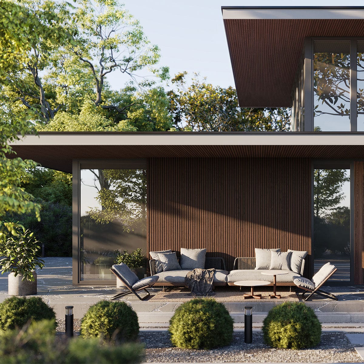 andor willow Sample Exterior Wood-Look Composite Slat Panel Samples Exterior Wood-Look Composite Slat Panel Samples