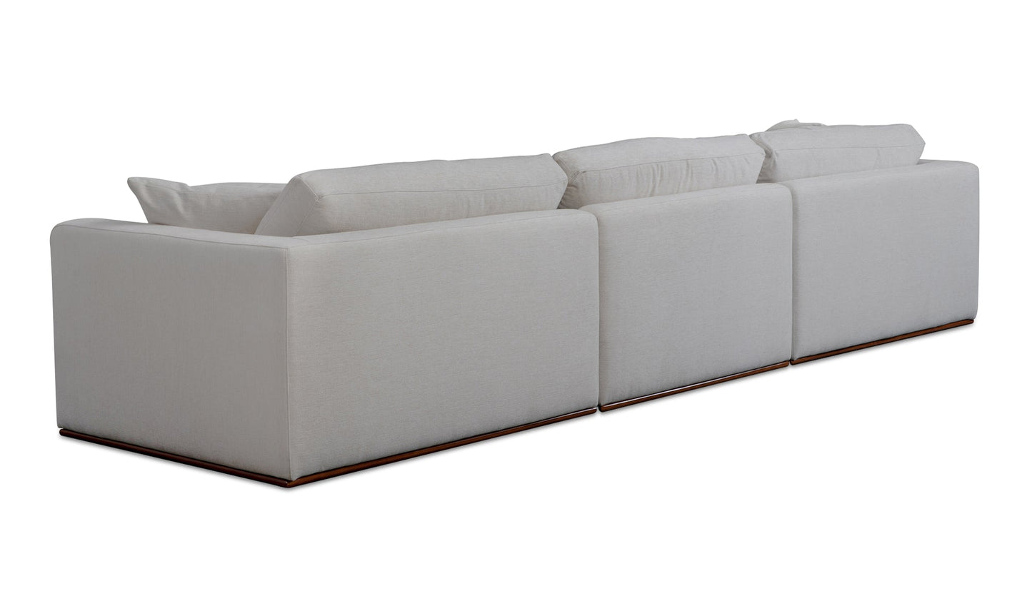 Moe's Home Collection Sofas Rue Modular Sofa Off White Rue Modular Sofa Off White