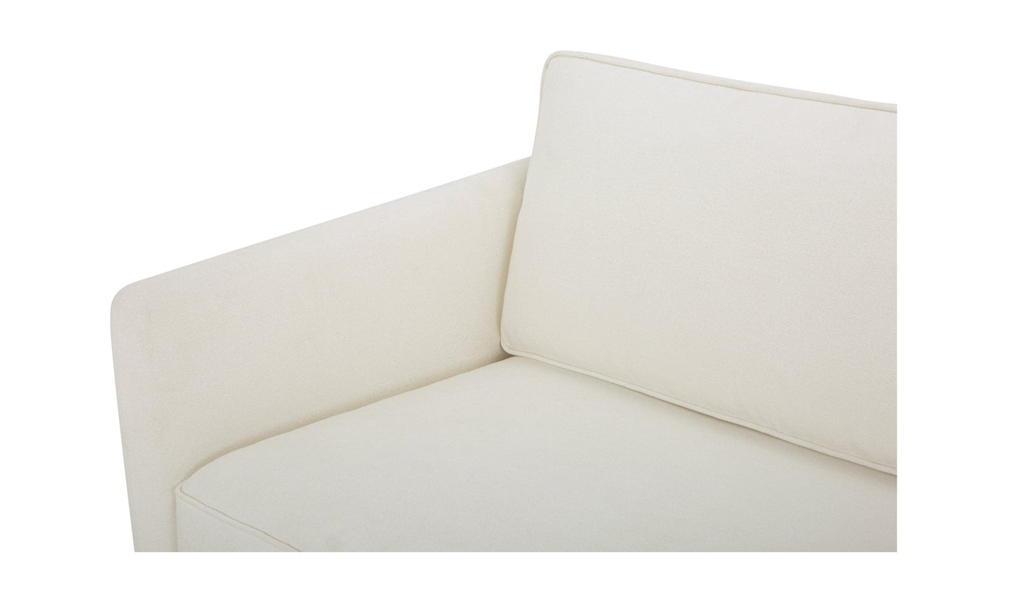 Moe's Home Collection Sofas Vernon Sofa White Vernon Sofa White