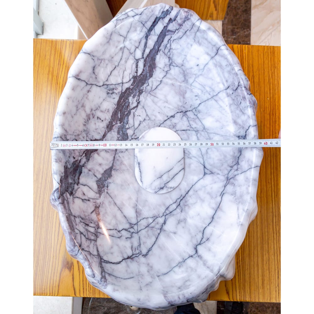 Villohome | Online Flooring Shop Stone Sinks New York Marble Designer Above Vanity Bathroom Vessel Sink Polished New York Marble Designer Above Vanity Bathroom Vessel Sink Polished