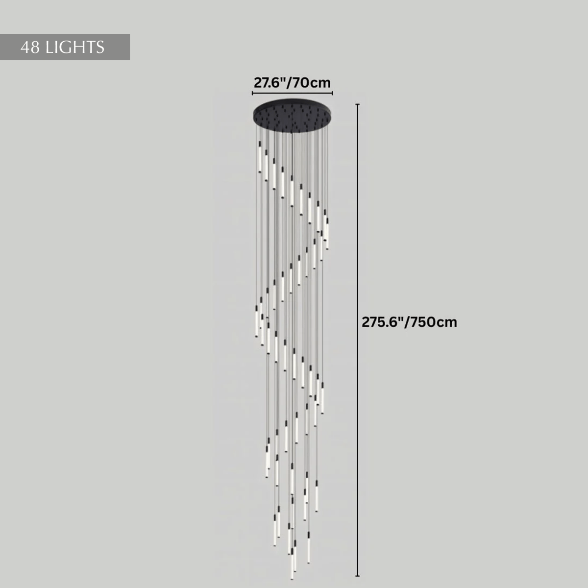 Tinara Staircase Chandelier