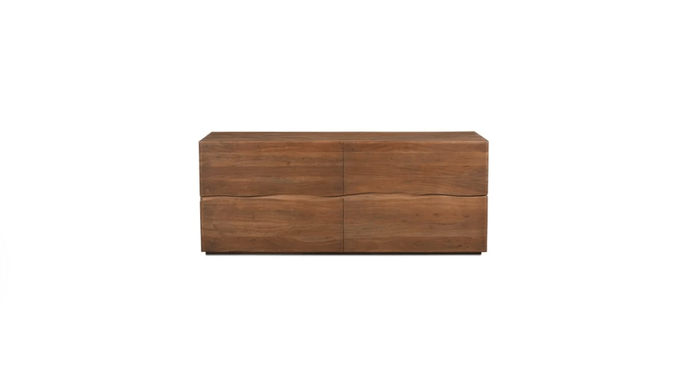 Watson 4 Drawer Dresser Brown Watson 4 Drawer Dresser Brown