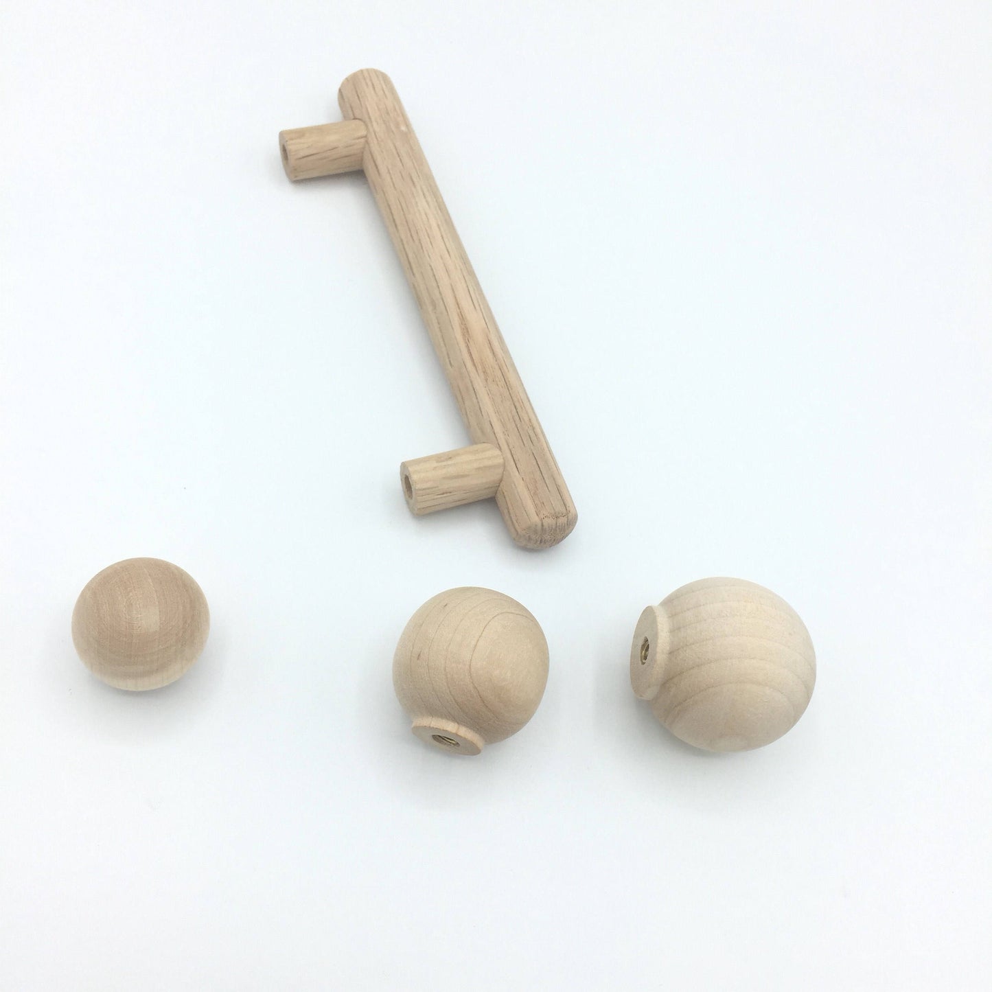 Wood Mid-Century Modern Cabinet Hardware - Kitchen Cabinet Hardware