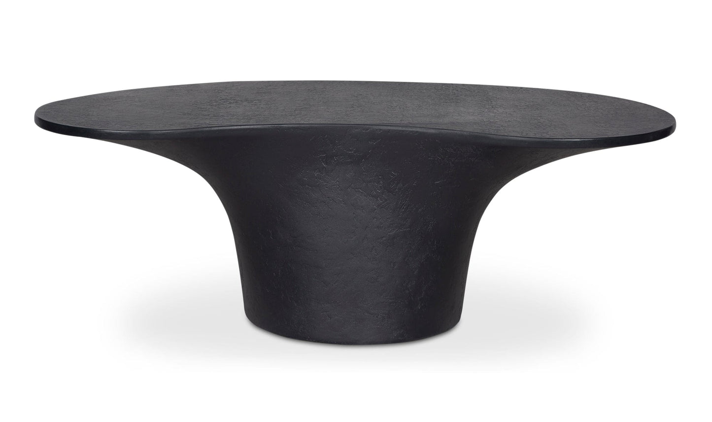 Moe's Home Collection Yumi Outdoor Coffee Table Black Yumi Outdoor Coffee Table Black