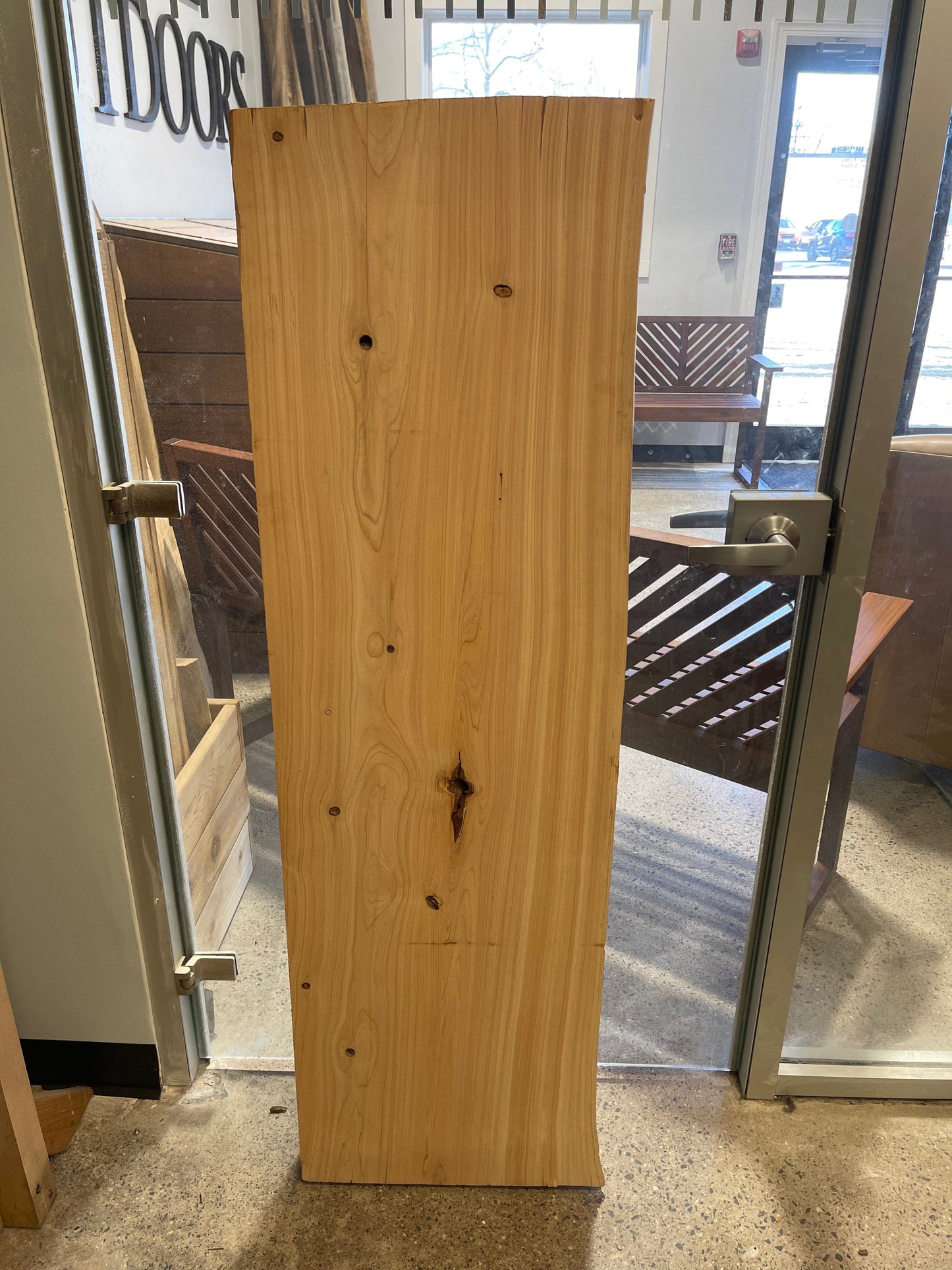 The Carpentry Shop Co. 56" Cedar Slab