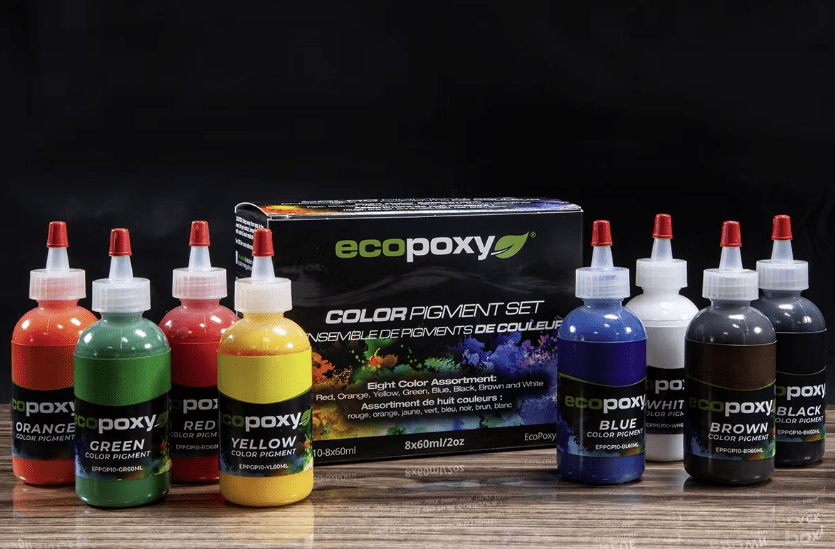 Brown Pigment For Gel-coats And Epoxies – 4 Oz Bottle By Fasco Epoxies