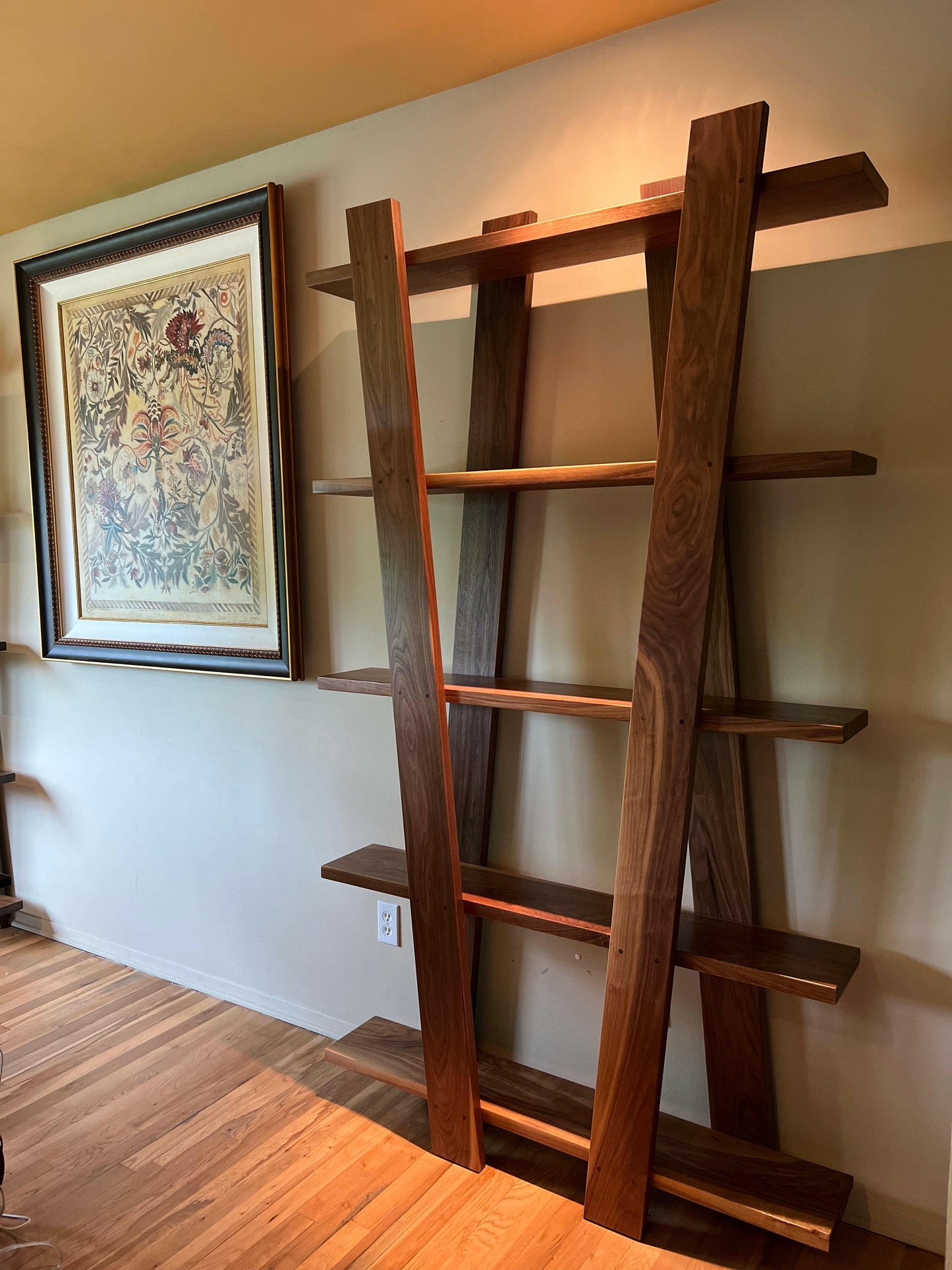 The Carpentry Shop Co. Walnut Book Shlef