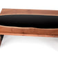The Carpentry Shop Co. Waterfall Walnut Coffee Table Oval Coffee Table 70" Solid Parota Wood