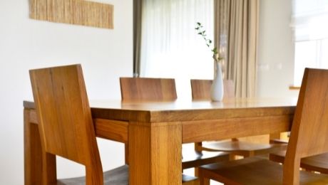 Why a Natural Wood Dining Table Is Superior