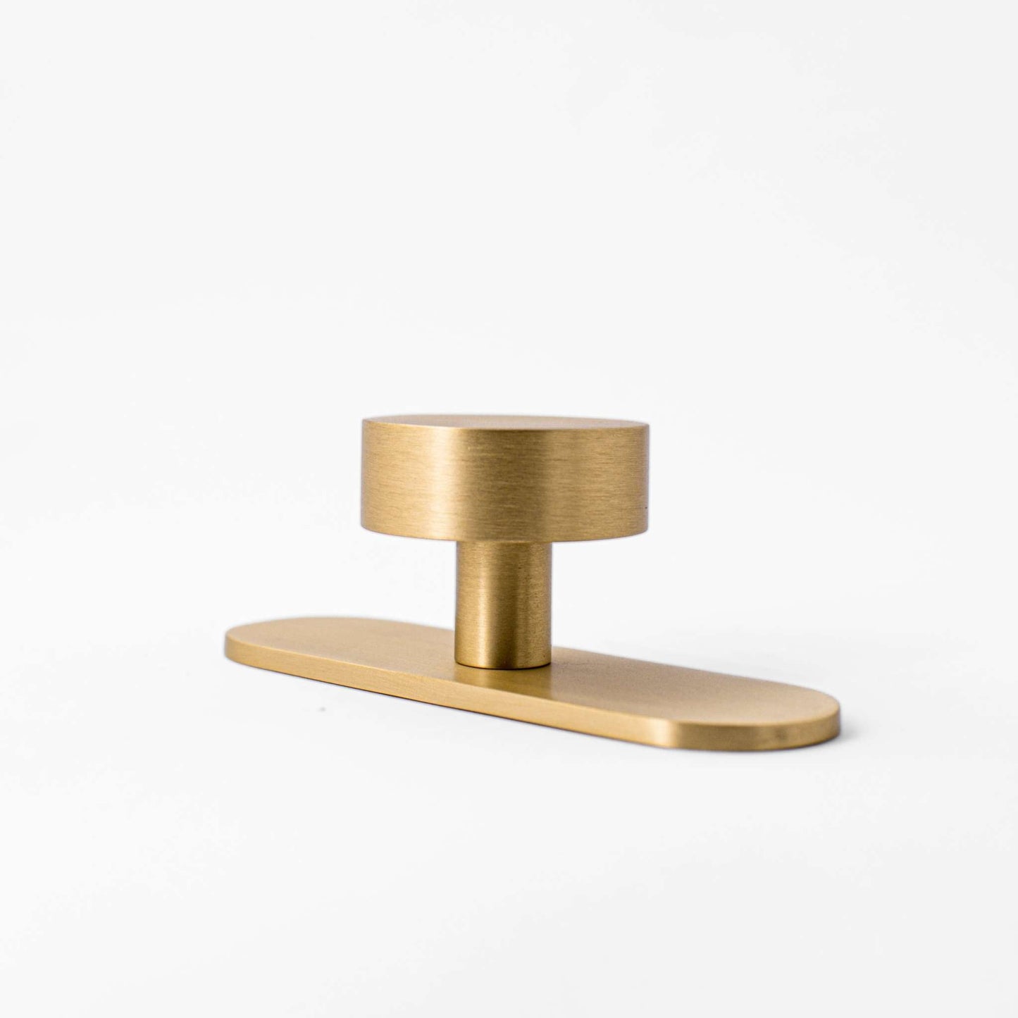Orbital Knob, Solid Brass Cabinet Knobs.
