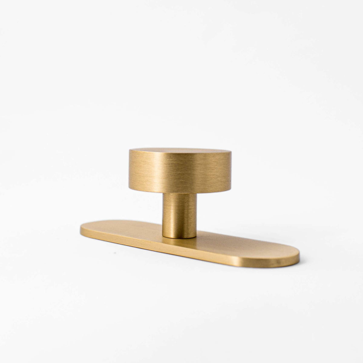 Orbital Knob, Solid Brass Cabinet Knobs.