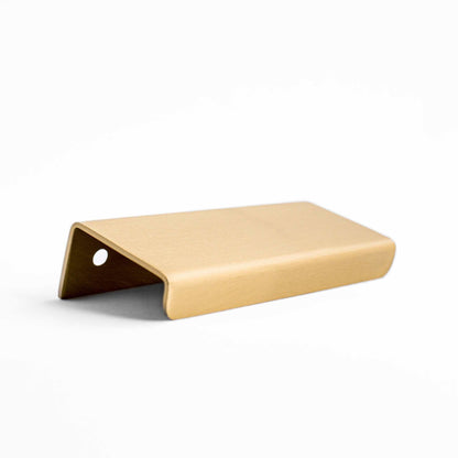 Verge, Solid Brass Edge Pulls.