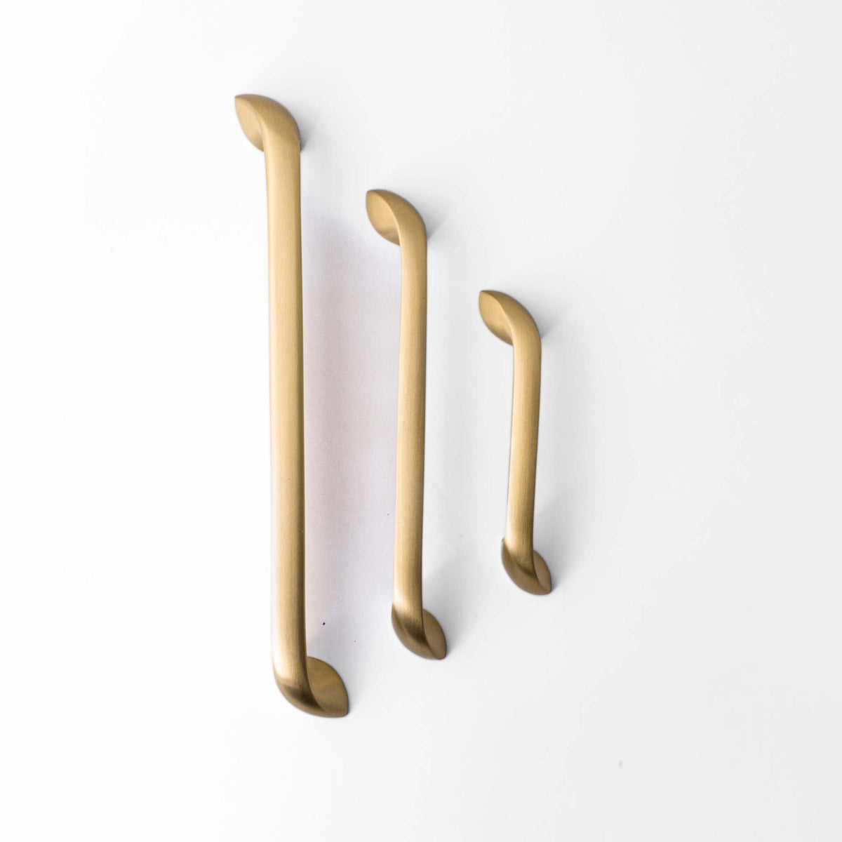 Twist, Solid Brass Cabinet Pulls.