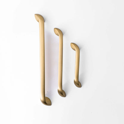 Twist, Solid Brass Cabinet Pulls.