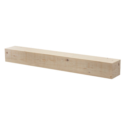 Barn Beam Fireplace Mantel Shelf.