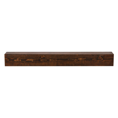 Barn Beam Fireplace Mantel Shelf.