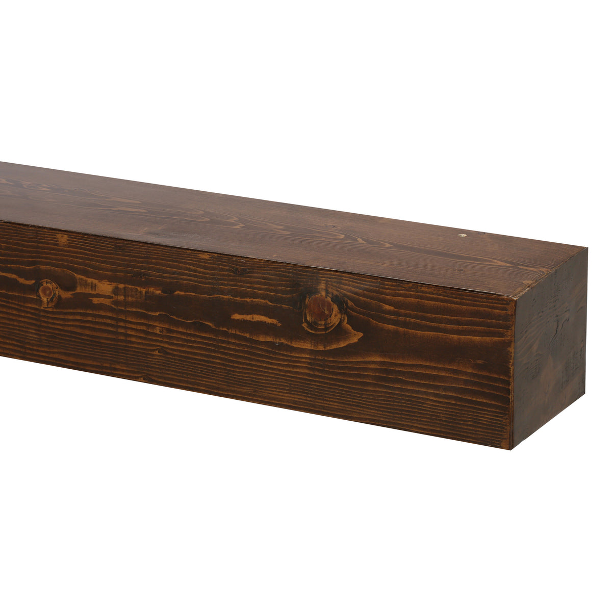 Barn Beam Fireplace Mantel Shelf.