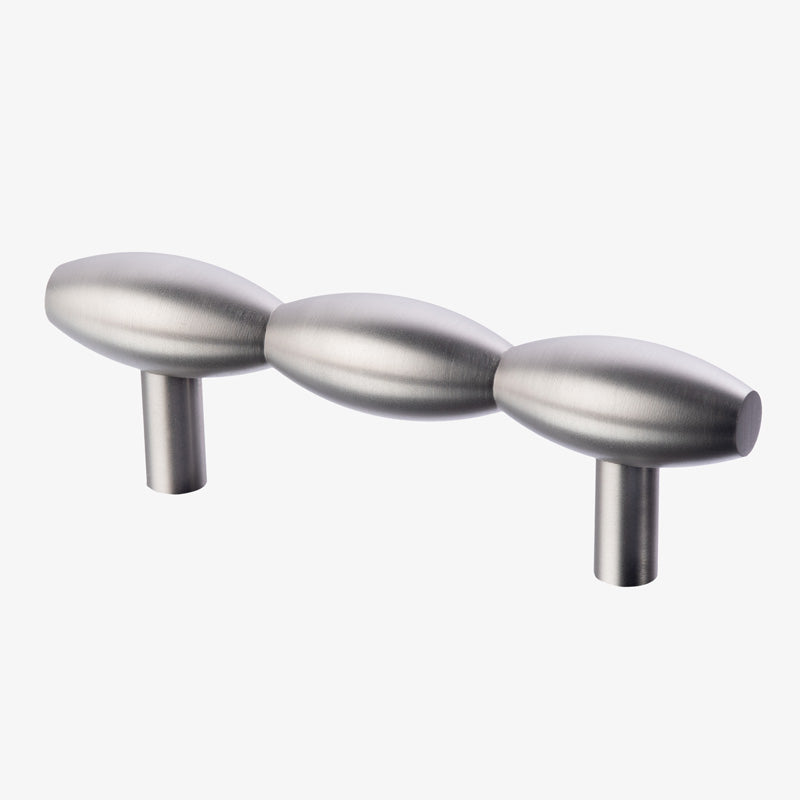 Lew's Hardware Brushed Nickel Barrel Series.