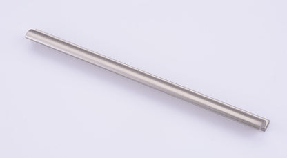 Lew's Finger Cabinet Knobs and Pulls in Brushed Nickel.
