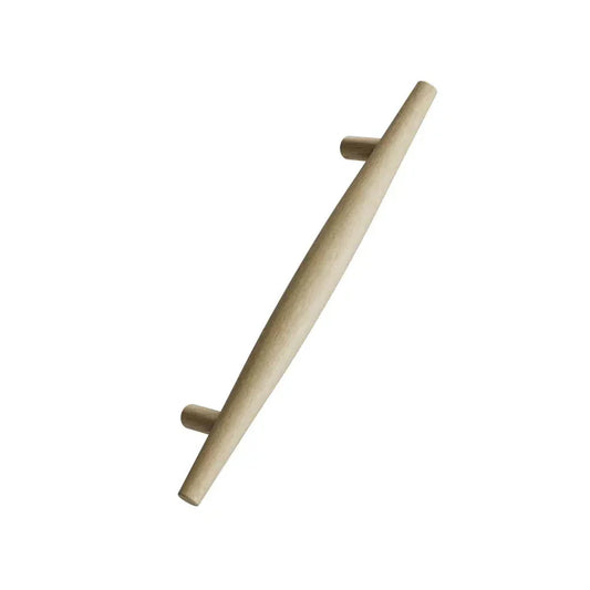 White Oak Wood "Tide" Nautical Drawer Pulls.