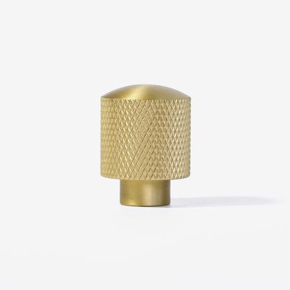 Molino Solid Brass Knurled Knob.