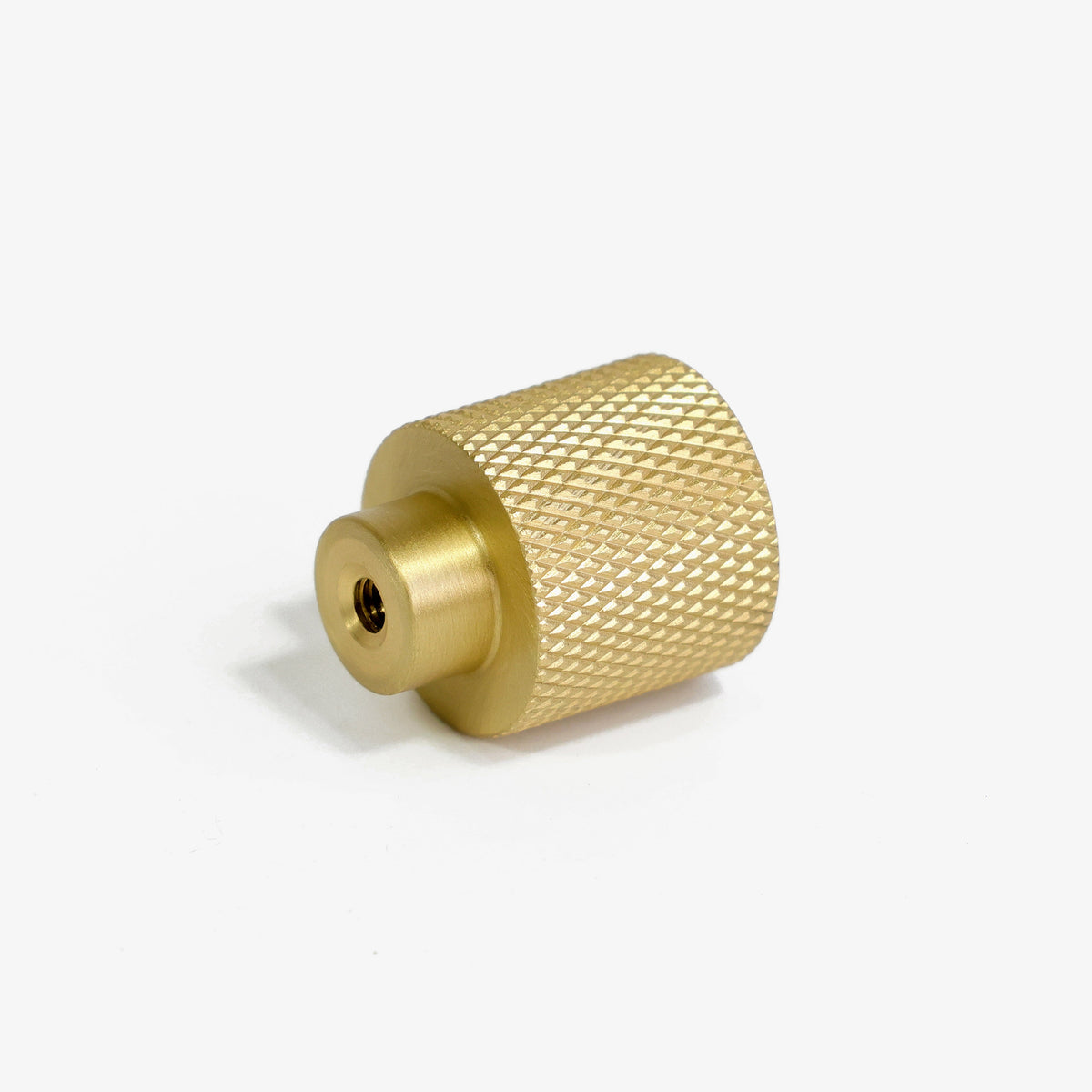 Molino Solid Brass Knurled Knob.