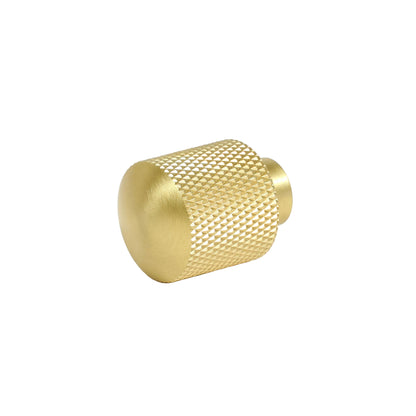 Molino Solid Brass Knurled Knob.