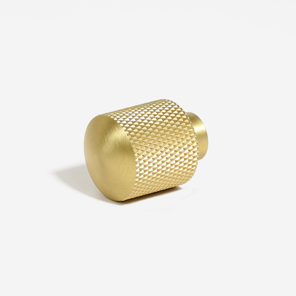 Molino Solid Brass Knurled Knob.