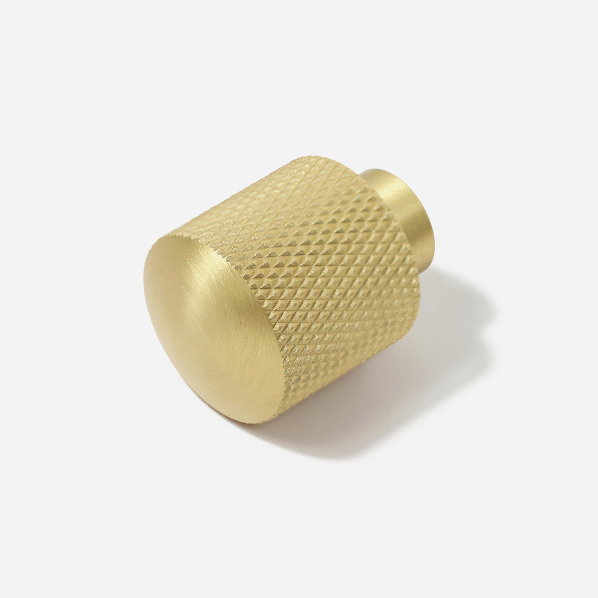 Molino Solid Brass Knurled Knob.