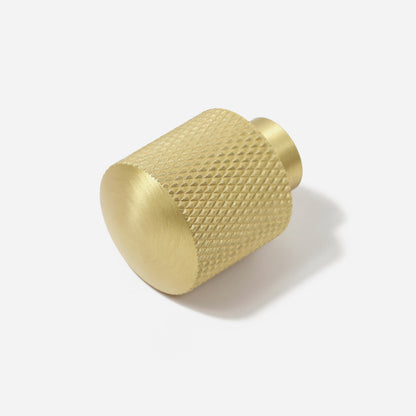 Molino Solid Brass Knurled Knob.