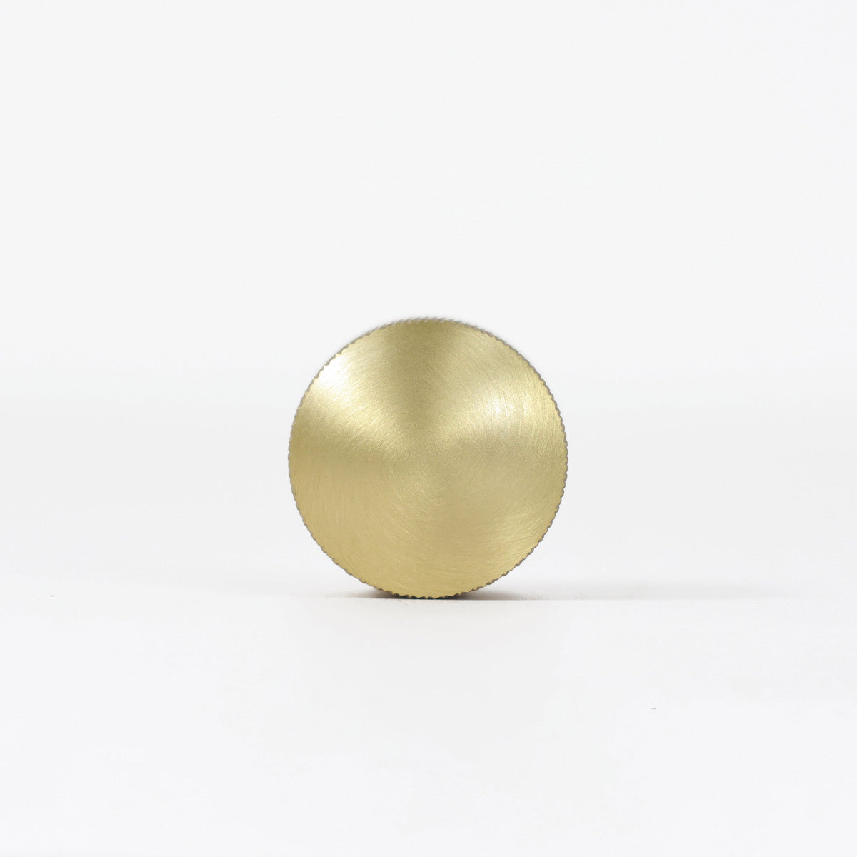 Molino Solid Brass Knurled Knob.