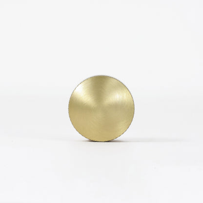 Molino Solid Brass Knurled Knob.