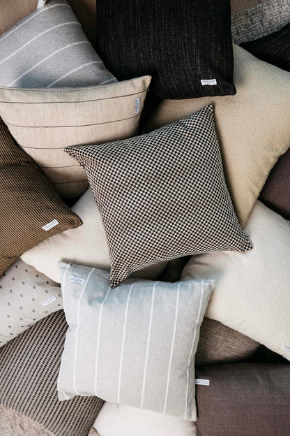 Jolie Textured Slub Stripe Pillow - 3 Sizes