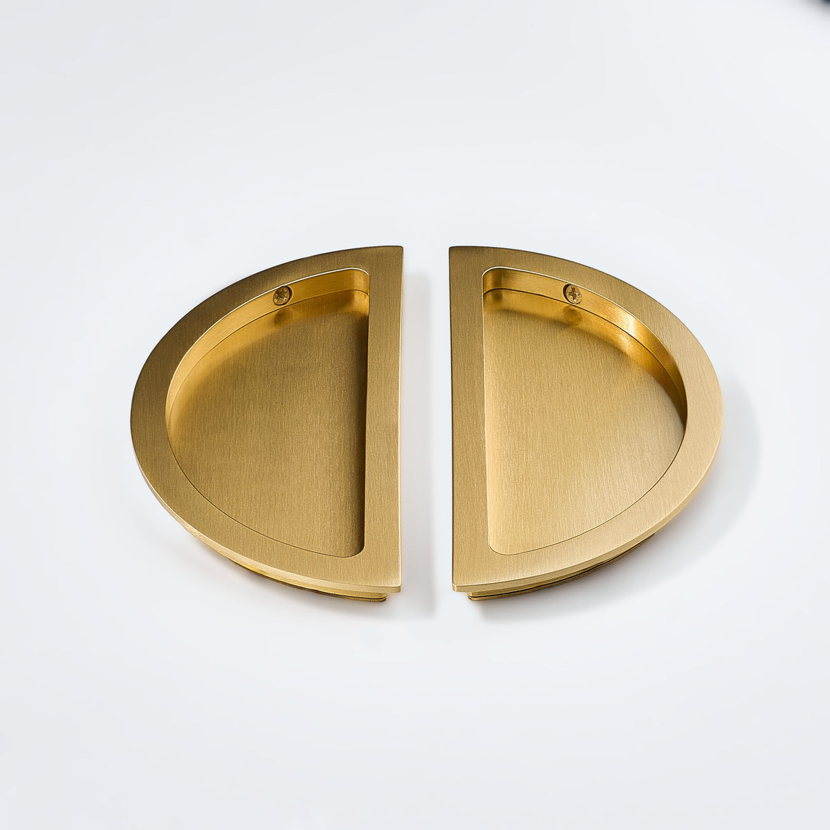 Demi Inset Pull, Pair.
