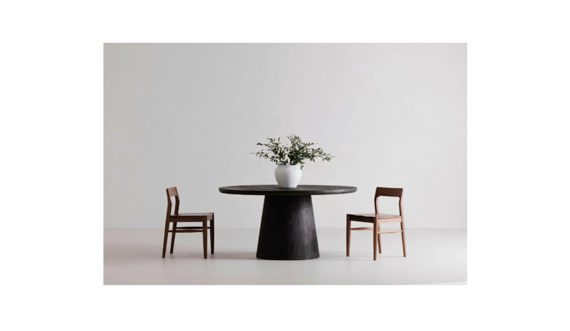 Owing Dining Chair Walnut Brown - Set Of Two