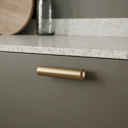Brushed Bronze "Lucente" Tubular Drawer Pulls
