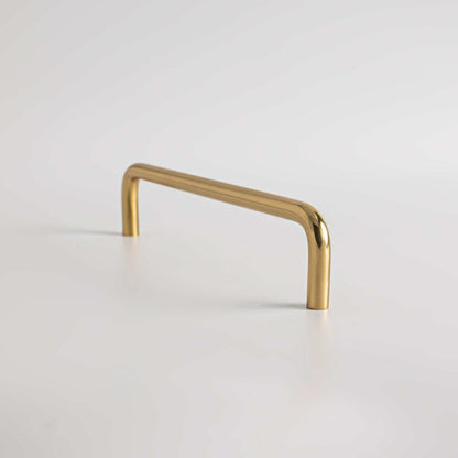 Arch, Solid Brass Wire Cabinet Pulls.