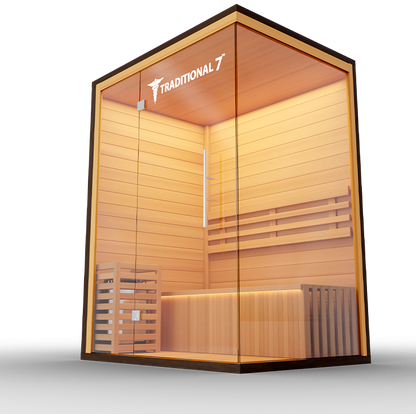 3 Person Home Steam Sauna | Traditional 7™.