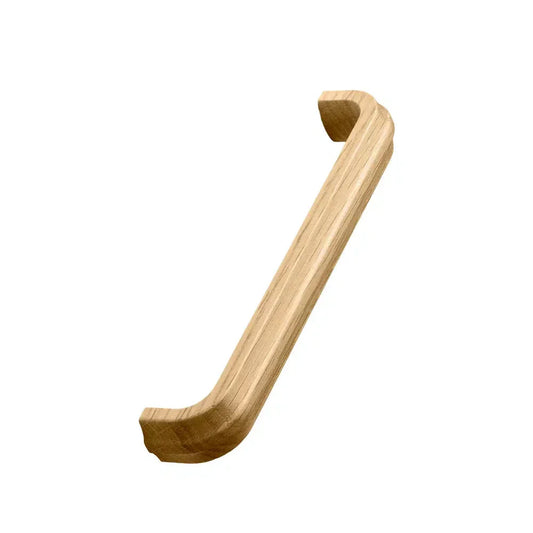 Lacquered Oak Wood "Duona" Drawer Pulls